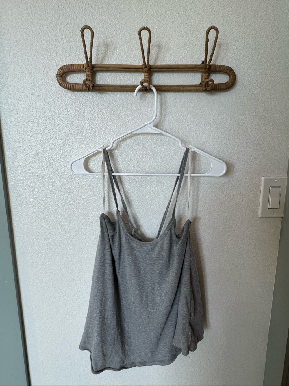 Freepeople Women's Gray Strappy Tank Top
